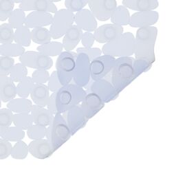 GoodHome Koros Transparent Pebbles Square Bath & Shower Mat (L)53Cm (W)53Cm - thumbnail 3
