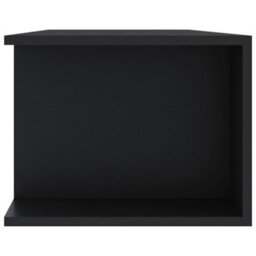 Berkfield Tv Cabinet With Led Lights Black 135X39X30 Cm - thumbnail 9