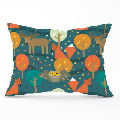 Warren Reed Designer Wild Nightlife Cushions 33Cm X 48Cm