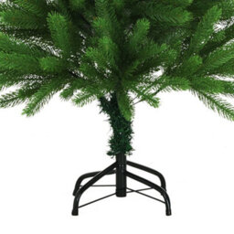 Berkfield Artificial Christmas Tree With Leds&ball Set 120 Cm Green - thumbnail 4