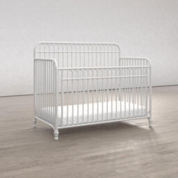 Dorel Home Ivy 3In1 Convertible Cotbed Metal White - thumbnail 6