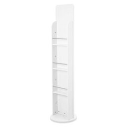 Living And Home Warm White Square Rotating Full-Length Mirror (40Cm X 40Cm X 168Cm) - thumbnail 2