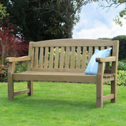 Package - Emily 3 Seater Bench And Pad  - Dark Grey By Zest Outdoor Living - thumbnail 3