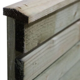 Premier Garden Supplies Roma Single Slotted (Pack Of 3) Width: 6Ft X Height: 4Ft Venetian Fence Panel/topper/trellis - thumbnail 8