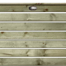 Premier Garden Supplies Roma Single Slotted (Pack Of 3) Width: 6Ft X Height: 4Ft Venetian Fence Panel/topper/trellis - thumbnail 5