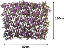 Marco Paul 180 X 60Cm Vivid Violet Trellis  Decorative Garden Screening - thumbnail 7