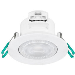 Sylvania Sylspot Led Recessed Spotlight 4.8W 500 Lumens Ip44/20 White - Pack Of 3 - thumbnail 1