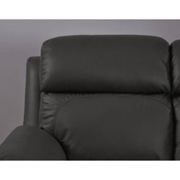 Furniture Instore Dandrea Genuine Leather Grey Electric Power Recliner 3+1 Seater Sofa Set - thumbnail 6