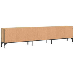 Berkfield Durable Tv Cabinet With Drawer Artisan Oak 200X25X44 Cm Engineered Wood - thumbnail 7