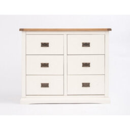 Cabinet Bits Cosenza 6 Drawer Chest Of Drawers Bras Drop Handle - thumbnail 1