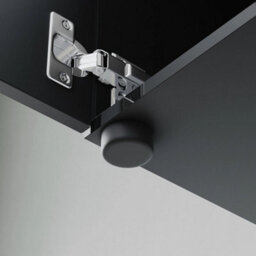 High Gloss Display Cabinet Black Cupboard Tall Storage Sideboard With Led Lights - thumbnail 7