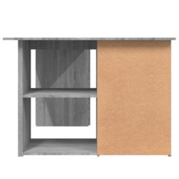 Vidaxl Corner Desk Grey Sonoma 145X100X76 Cm Engineered Wood - thumbnail 9