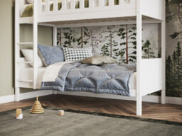 Flair Bea Wooden Bunk Bed - White - thumbnail 4