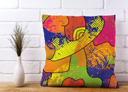Warren Reed Designer Bright Abstract Pattern Cushions 45Cm X 45Cm - thumbnail 2