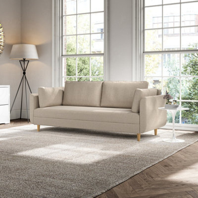 Sorrento Pocket Rest Natural Weave Sofa Bed - image 1