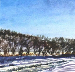 Winter Snow Banks 31 X 23 X 0 Cm (12.2 X 9.1 X 0 Inches) - thumbnail 2