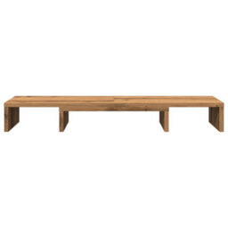 Walplus Monitor Stand Riser Adjustable Artisian Oak 80X24X10.5 Cm Engineered Wood - thumbnail 4