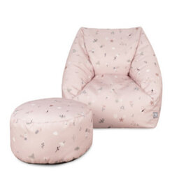 rucomfy Beanbags Rucomfy Kids Bean Bag Chair With Footstool - Whimsical Wonder Armchair Seat - thumbnail 3