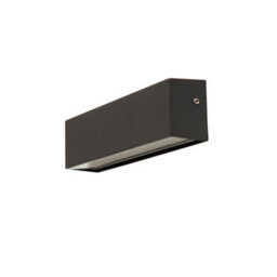 Litecraft Edgar Black Modern Outdoor Led Brick Wall Light - thumbnail 3