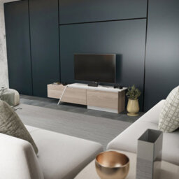 Decorotika Zonas Tv Stand Tv Unit For Tvs Up To 55 Inch Cordoba And White - thumbnail 4
