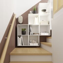 GoodHome Konnect White 2 Shelf Cube Bookcase, (H)696mm (W)354mm - thumbnail 6