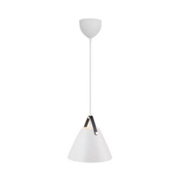Nordlux Strap Metal Pendant Light Hanging Effect  White,mains - thumbnail 3