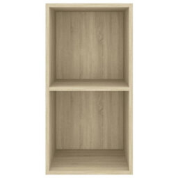 Berkfield Wall-Mounted Tv Cabinet Sonoma Oak 37X37X72 Cm Engineered Wood - thumbnail 4