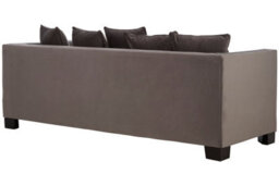 Orsina Stylish Minimalist 3 Seat Viola Grey Sofa, Versatile Design Mid Century Sofa For Livingroom, Sleek Sofa - thumbnail 5