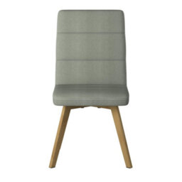 Athens Dining Chair In Fabric Taupe - thumbnail 4