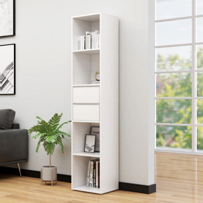 Vidaxl Book Cabinet White 36X30X171 Cm Engineered Wood - image 1