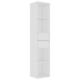 Vidaxl Book Cabinet White 36X30X171 Cm Engineered Wood - thumbnail 2