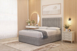 Somnior Beds Somnior Austin Divan Bed Set With Midnight Pocket Sprung Mattress And Headboard Grey Tweed - thumbnail 4