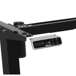 Dellonda Single Motor Adjustable Desk Frame With Digital Controls, 70Kg Capacity, Black - Dh18 - thumbnail 5