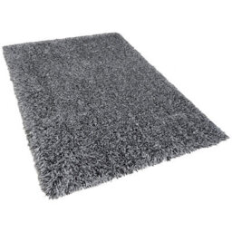 Beliani Shaggygy Rug Cide Black/ White 200 X 300 Cm - thumbnail 4