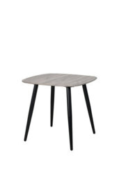 Core Products Aspen Grey Oak Effect 80Cm Square Dining Table With 4 Blue Plastic Duo Design Chairs - thumbnail 5