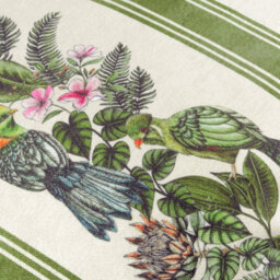 Wylder Leilani Lei Olive Printed Chenille Polyester Filled Cushion - thumbnail 4