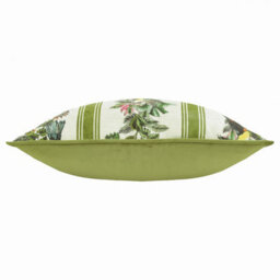 Wylder Leilani Lei Olive Printed Chenille Polyester Filled Cushion - thumbnail 3