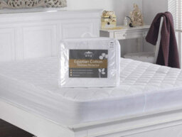 Lancashire Textiles 200 Thread Count 100% Cotton Mattress Protector With Deep Skirt - Single - thumbnail 4
