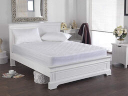 Lancashire Textiles 200 Thread Count 100% Cotton Mattress Protector With Deep Skirt - Single - thumbnail 2