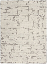 Grey Abstract Handmade Luxurious Modern Wool Rug Easy To Clean Rug For Living Room And Bedroom-236Cm X 297Cm - thumbnail 9