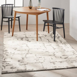 Grey Abstract Handmade Luxurious Modern Wool Rug Easy To Clean Rug For Living Room And Bedroom-236Cm X 297Cm - thumbnail 3