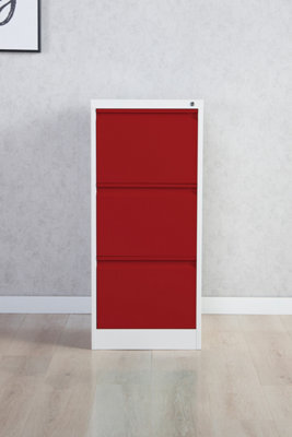Phoenix Safe Company Phoenix Fc Series Fc1003Grk Filing Cabinet In Red