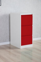 Phoenix Safe Company Phoenix Fc Series Fc1003Grk Filing Cabinet In Red - thumbnail 2