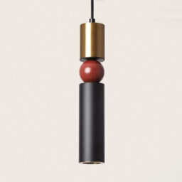 Edit Luyo Ceiling Pendant Light Red - thumbnail 1