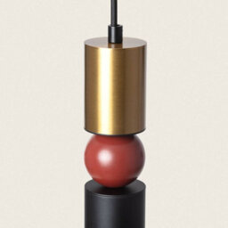 Edit Luyo Ceiling Pendant Light Red - thumbnail 4