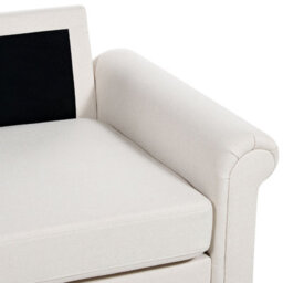Beliani Sofa 2 Seater Ginnerup Fabric Light Beige - thumbnail 8