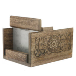 Serenityy Mango Wood Cutter For Soap Loaves - Antique-Style Soap Slicer, Handmade In India. - thumbnail 1