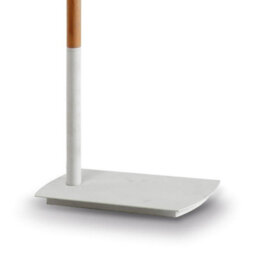 Luminosa Lighting Luminosa Phuket Floor Lamp 2 Light 21W Down 7W Up Led 3000K, 3000Lm, Touch Dimmer, Matt White / Beech - thumbnail 8