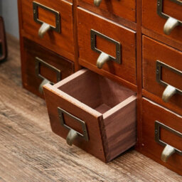 16 Drawer Wooden Desk Drawer Organizer - thumbnail 6