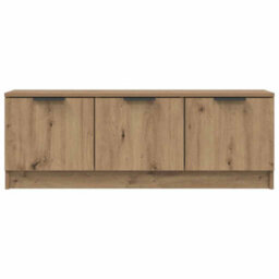Berkfield Durable Tv Cabinet Artisan Oak 102X35X36.5 Cm Engineered Wood - thumbnail 5